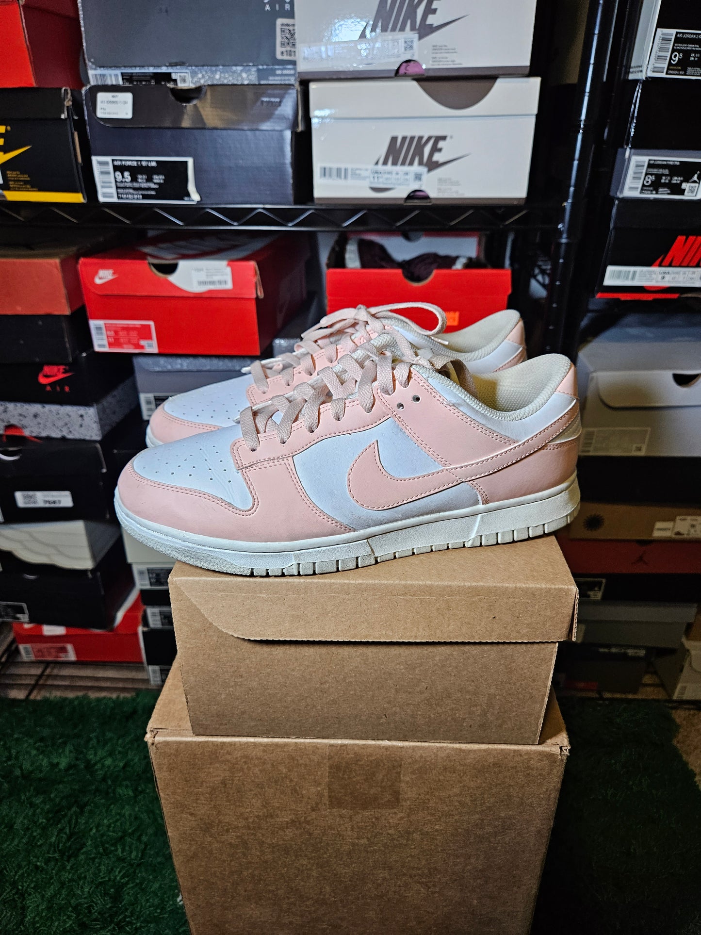 Size 10.5W/9M - Dunk Next Nature Low Pale Coral