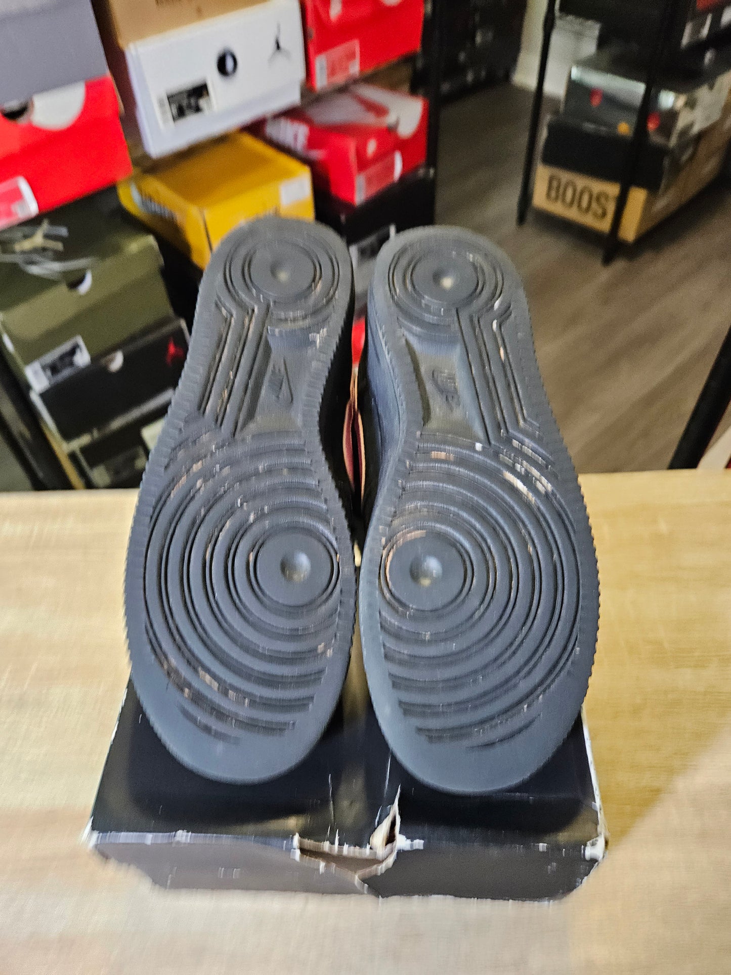 Size 6.5 -  Air Force 1 Low Black ACG