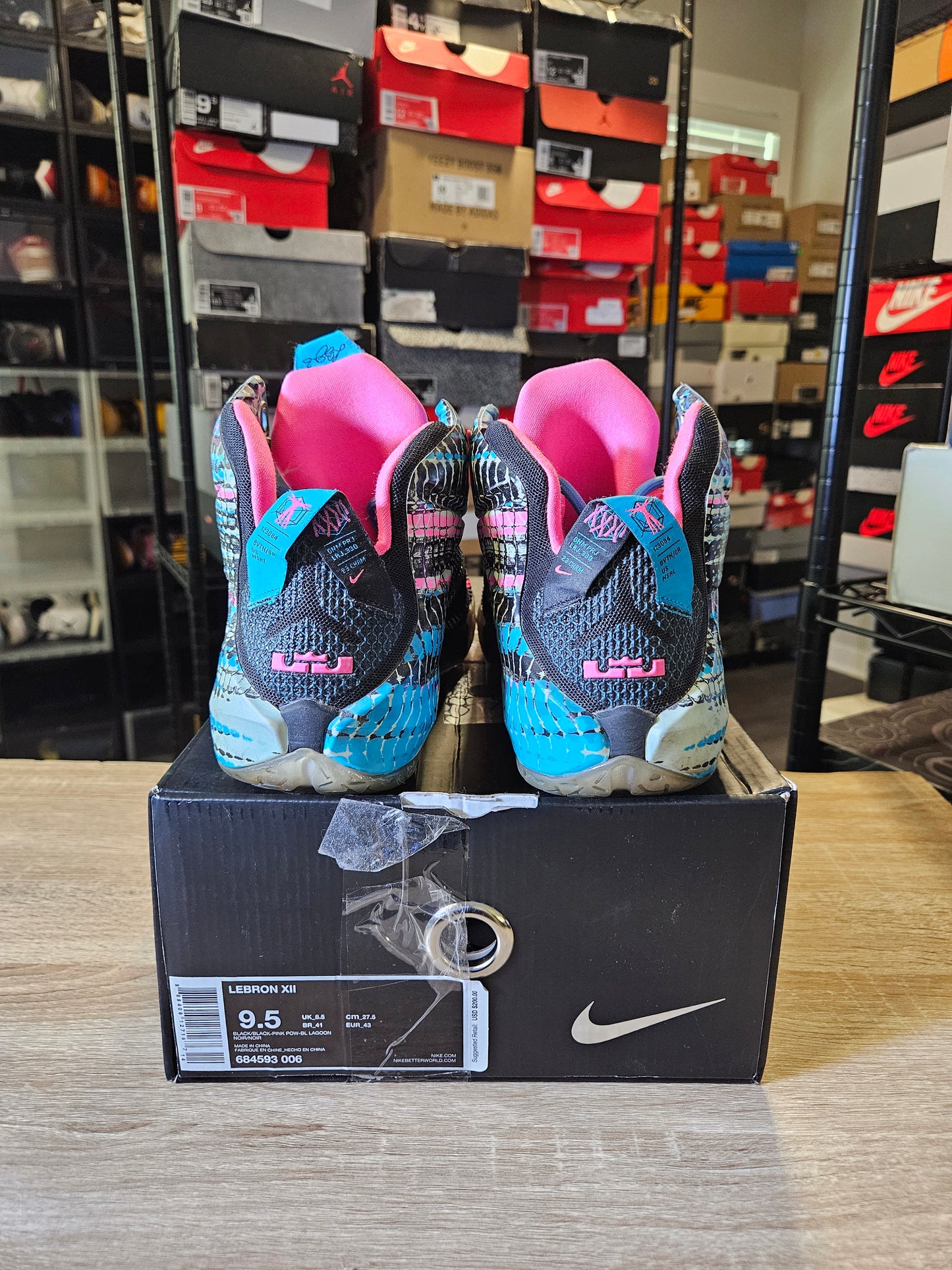Size 9.5 - LeBron 12 23 Chromosomes