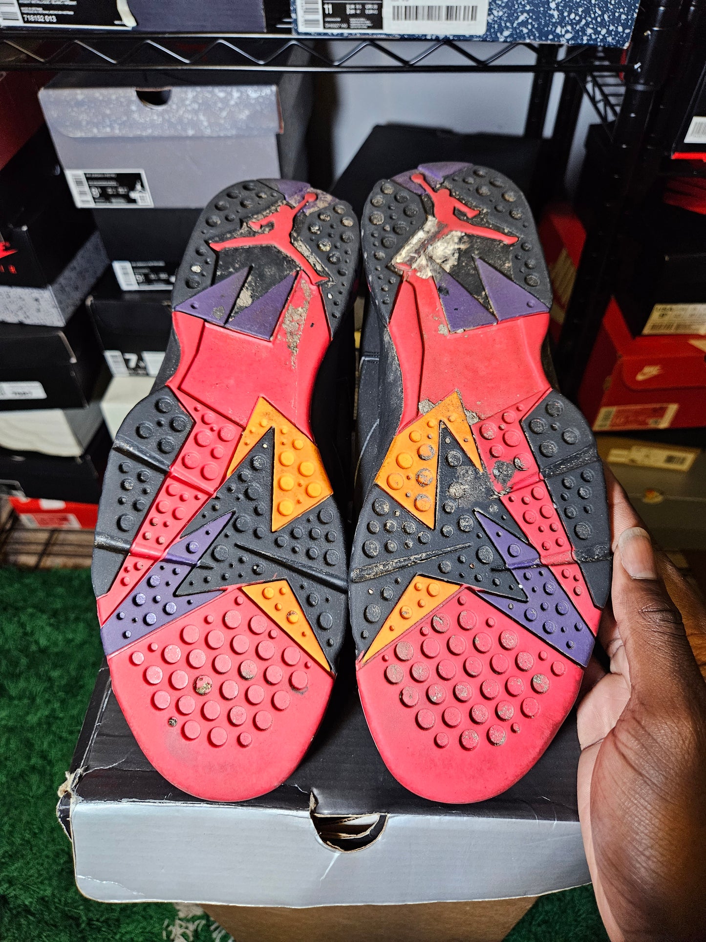 Size 10.5 - AJ 7 Retro 2012 Raptor