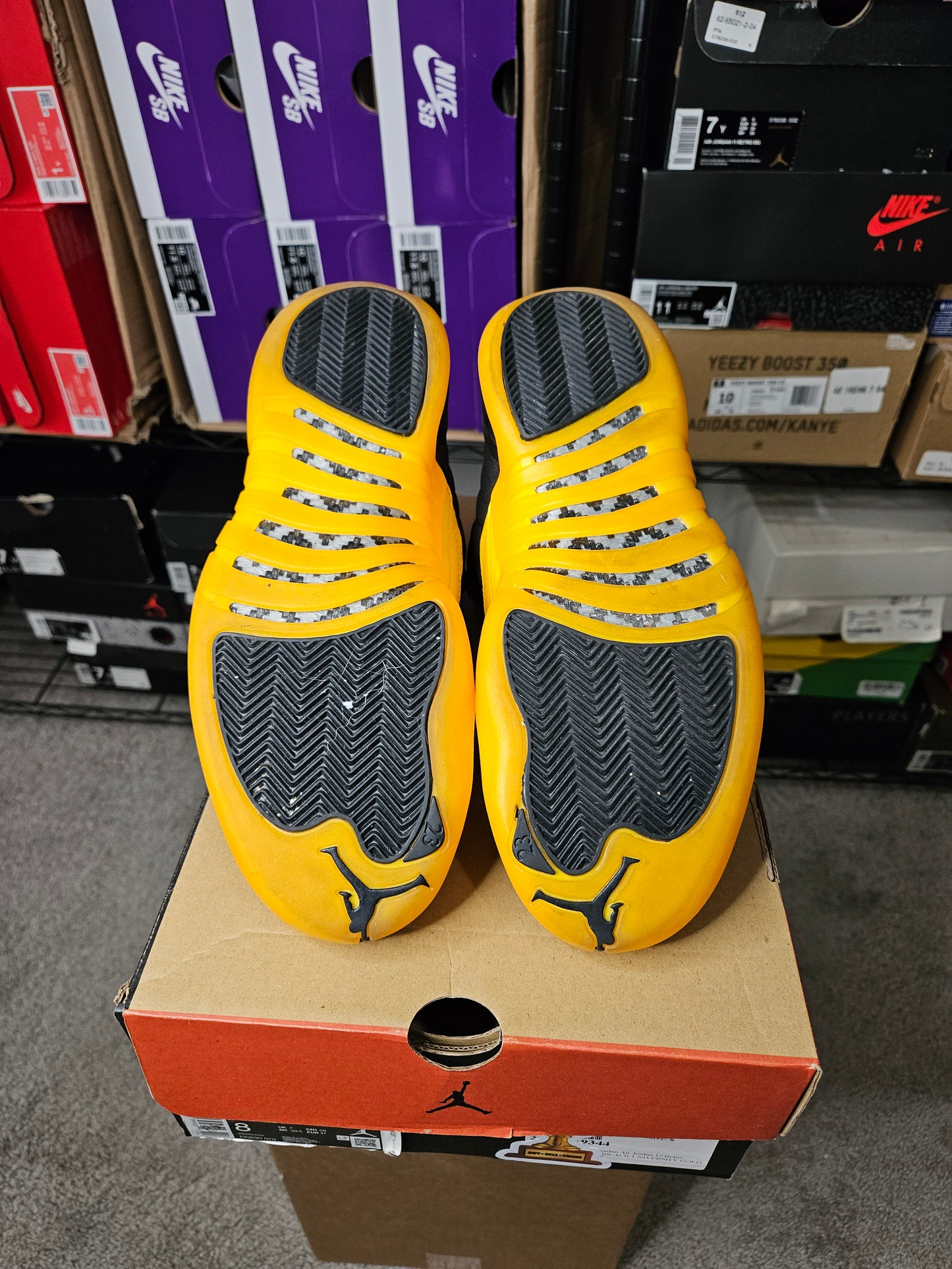 Size 8 - AJ 12 Retro University Gold 2020