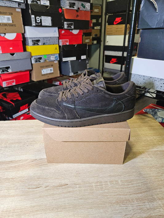 Size 10 - Travis Scott x AJ 1 Retro OG SP Low Velvet Brown