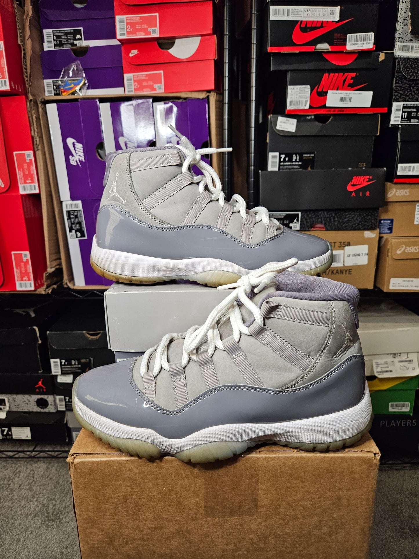 Size 8 - AJ 11 Retro High Cool Grey