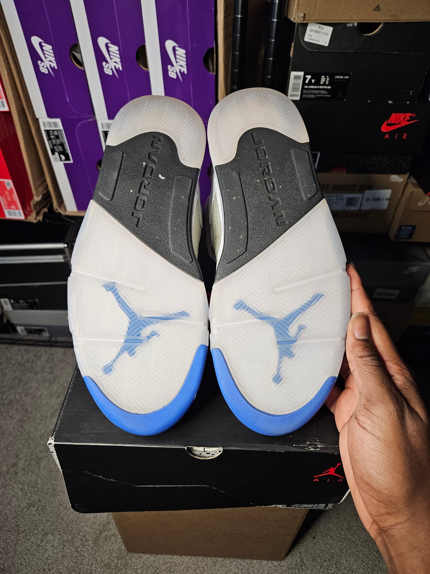 Size 12 - AJ 5 Retro Stealth 2.0