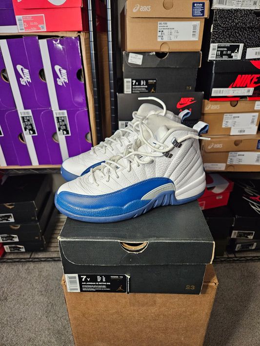 Size 7 - AJ 12 Retro French Blue 2016