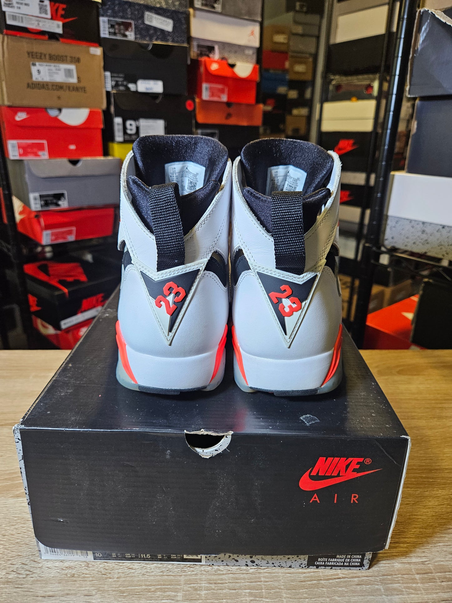 Size 10 - AJ Retro White Infrared