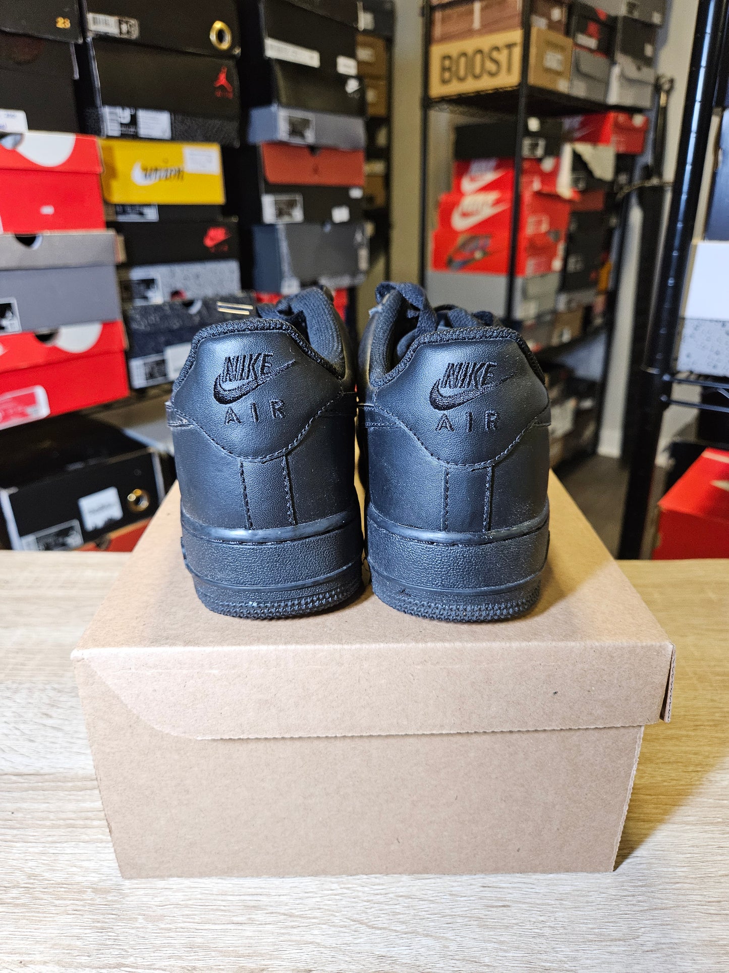 Size 7 (GS) - AF1 Low Triple Black - 314192-009