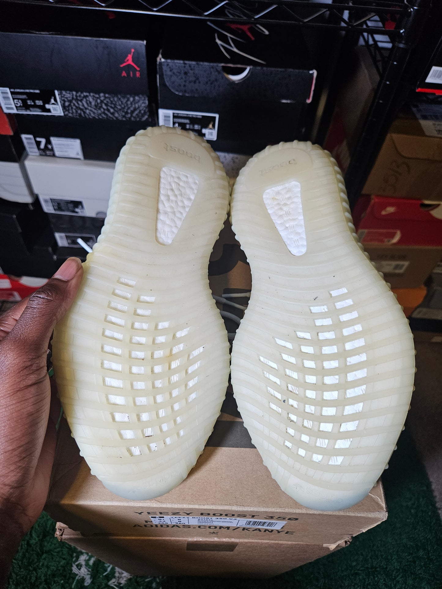 Size 8.5 - YZY 350 V2 Low Blue Tint