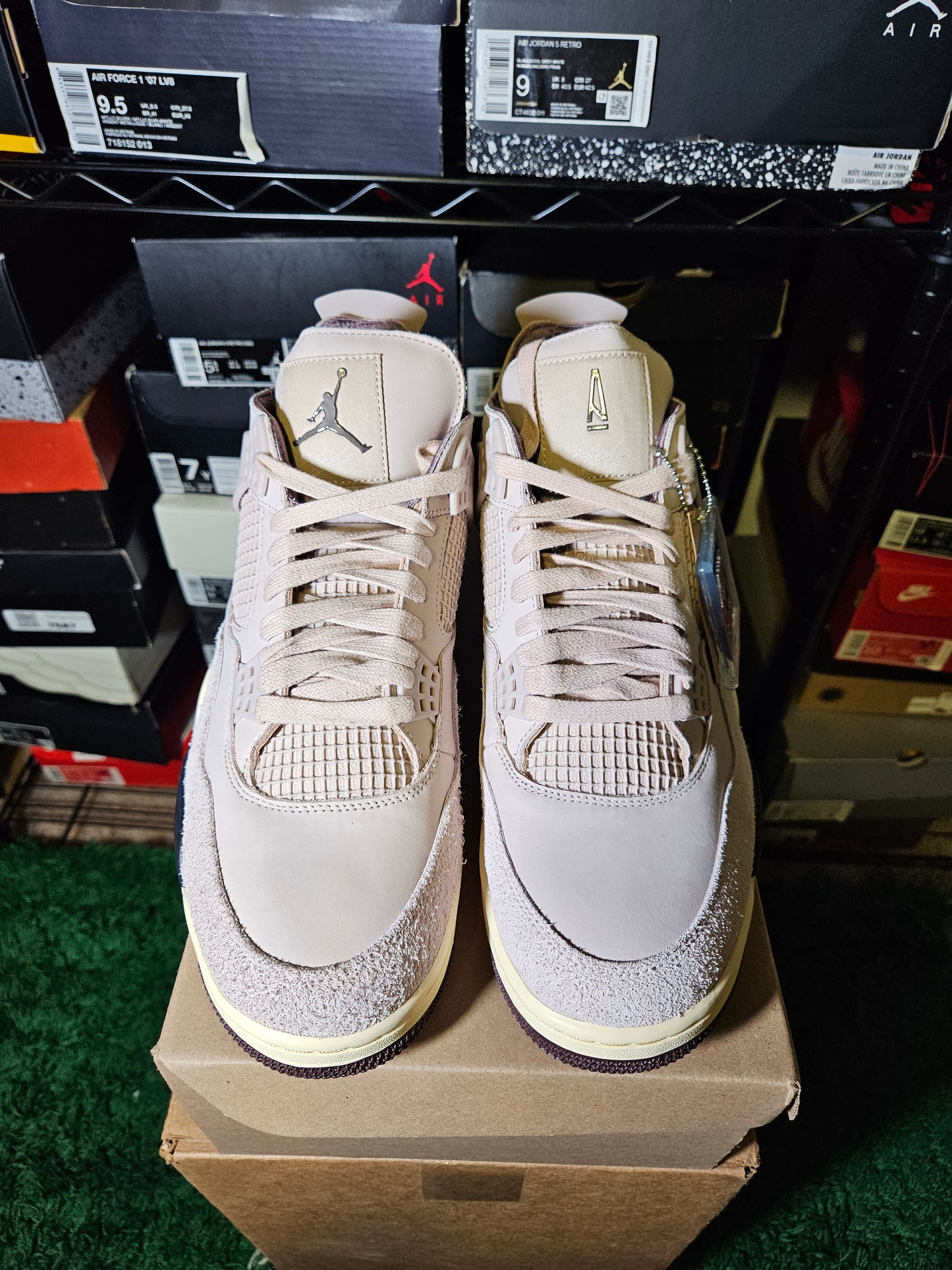 Size 14W/12.M - A Ma Maniére x AJ 4 Retro While You Were Sleeping