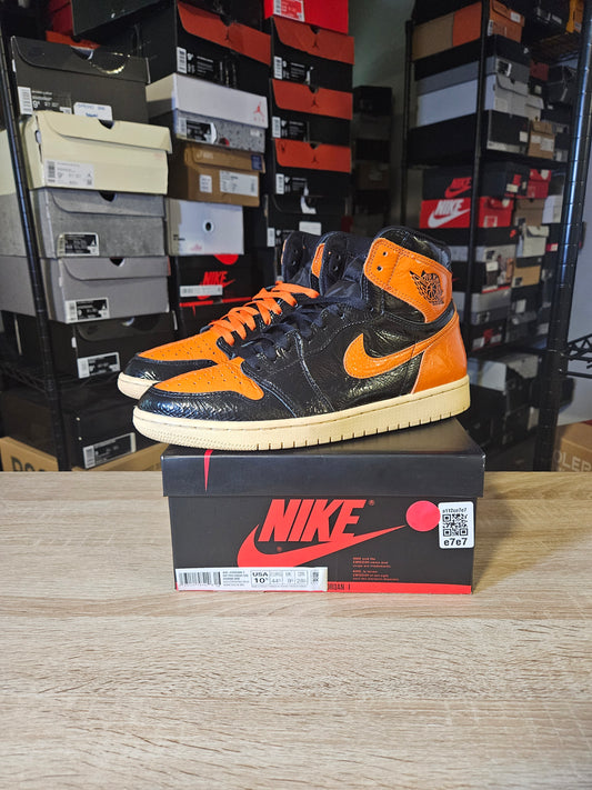 Size 10.5 - AJ 1 Retro OG High Shattered Backboard 3.0