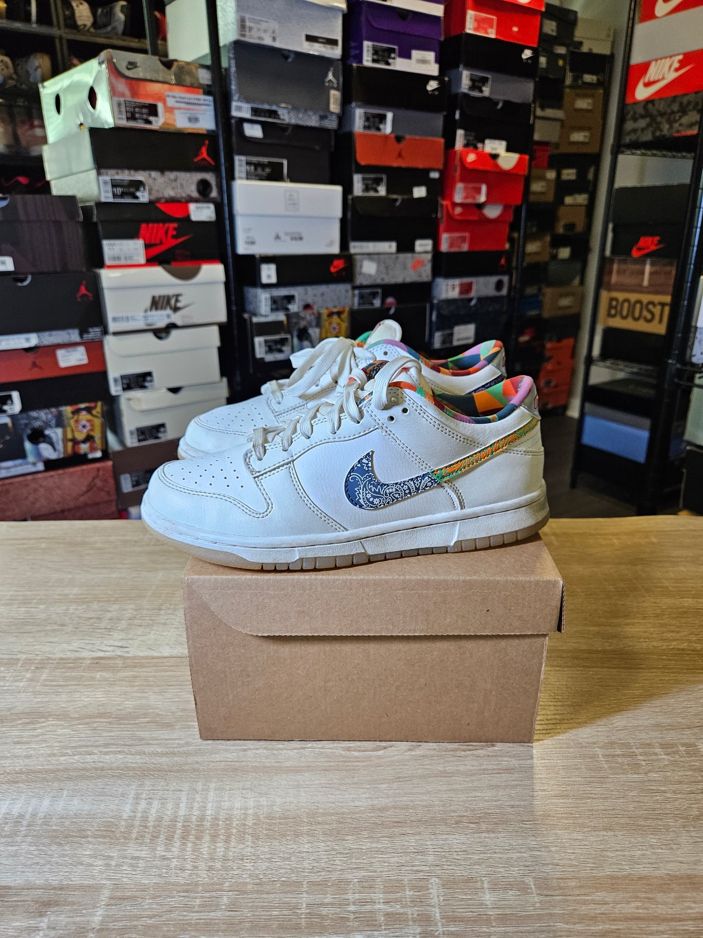 Size 6.5 - Nike Dunk Low Multicolor Paisley