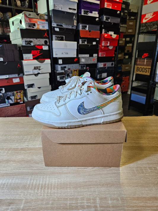 Size 6.5 - Nike Dunk Low Multicolor Paisley