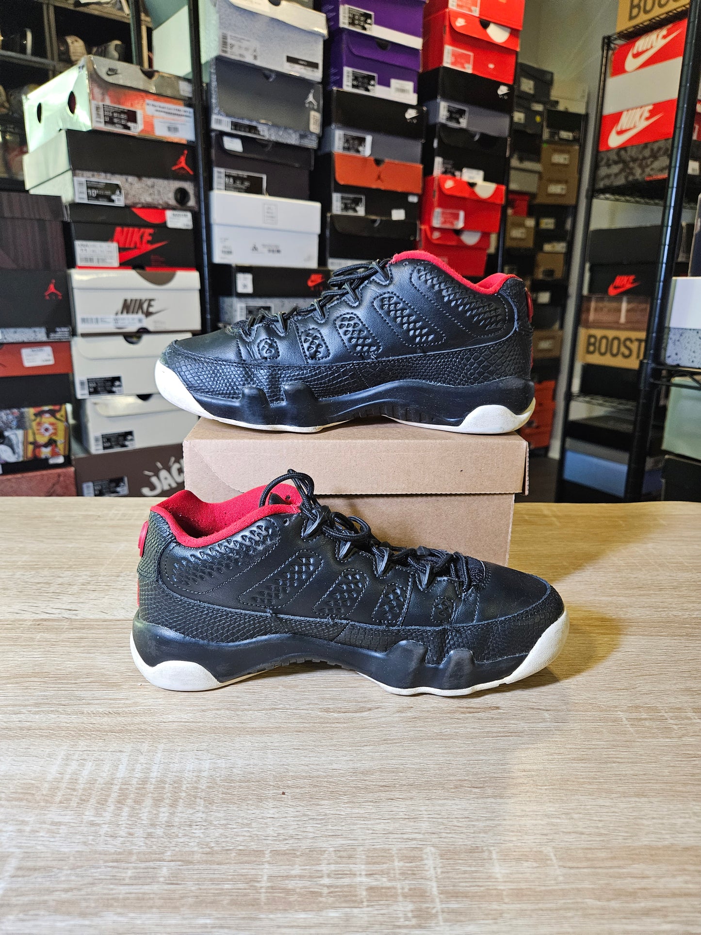 Size 6 - AJ 9 Retro Low Snakeskin