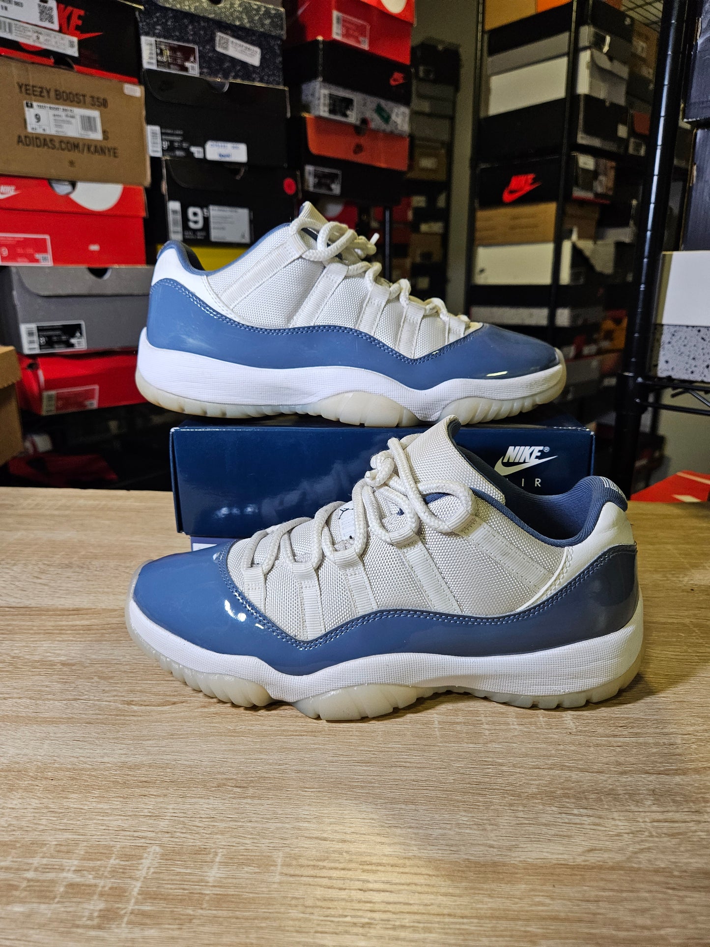 Size 9.5 - AJ 11 Retro Low Diffused Blue