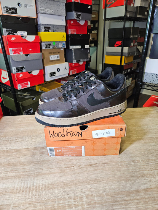 Size 10.5 - AF1 Premium Woodgrain