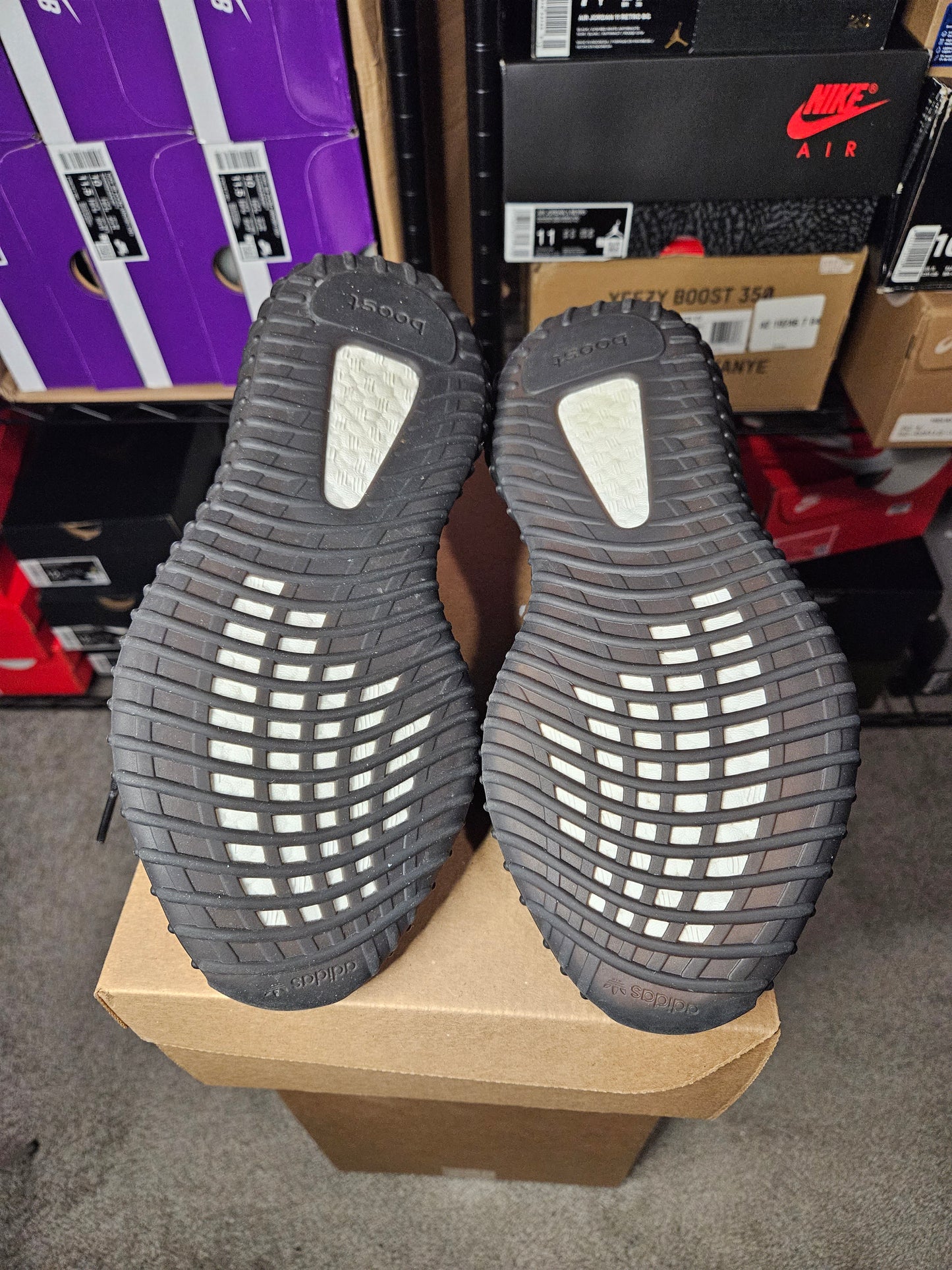 Size 7 - YZY Boost 350 V2 Low Red Stripe