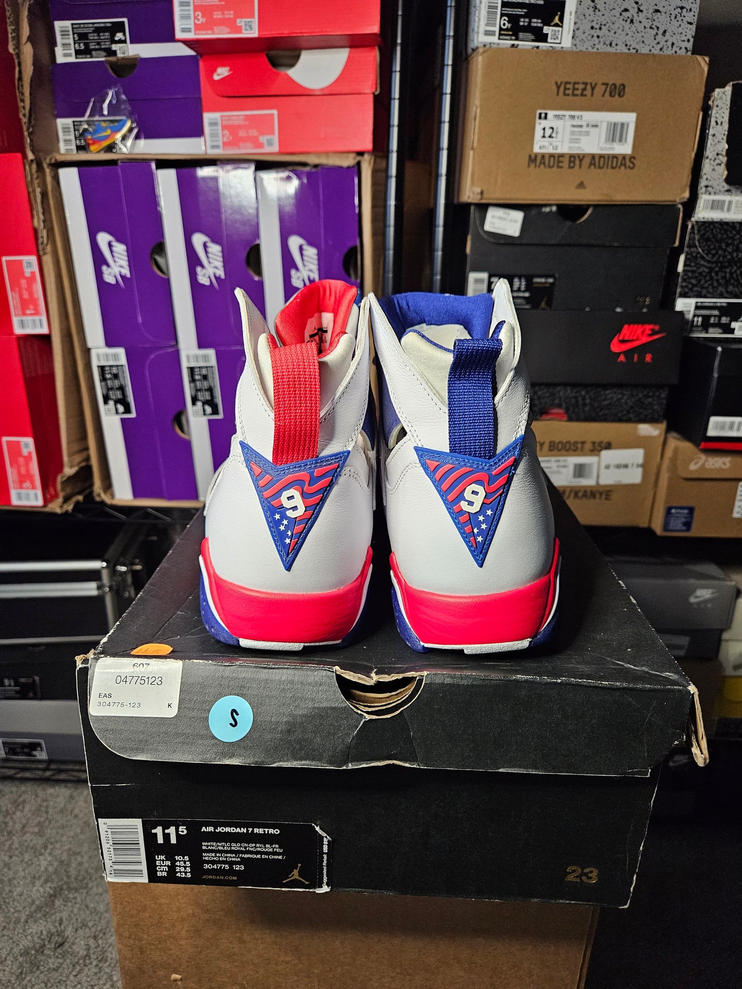 Size 11.5 - AJ 7 Retro Tinker Alternate