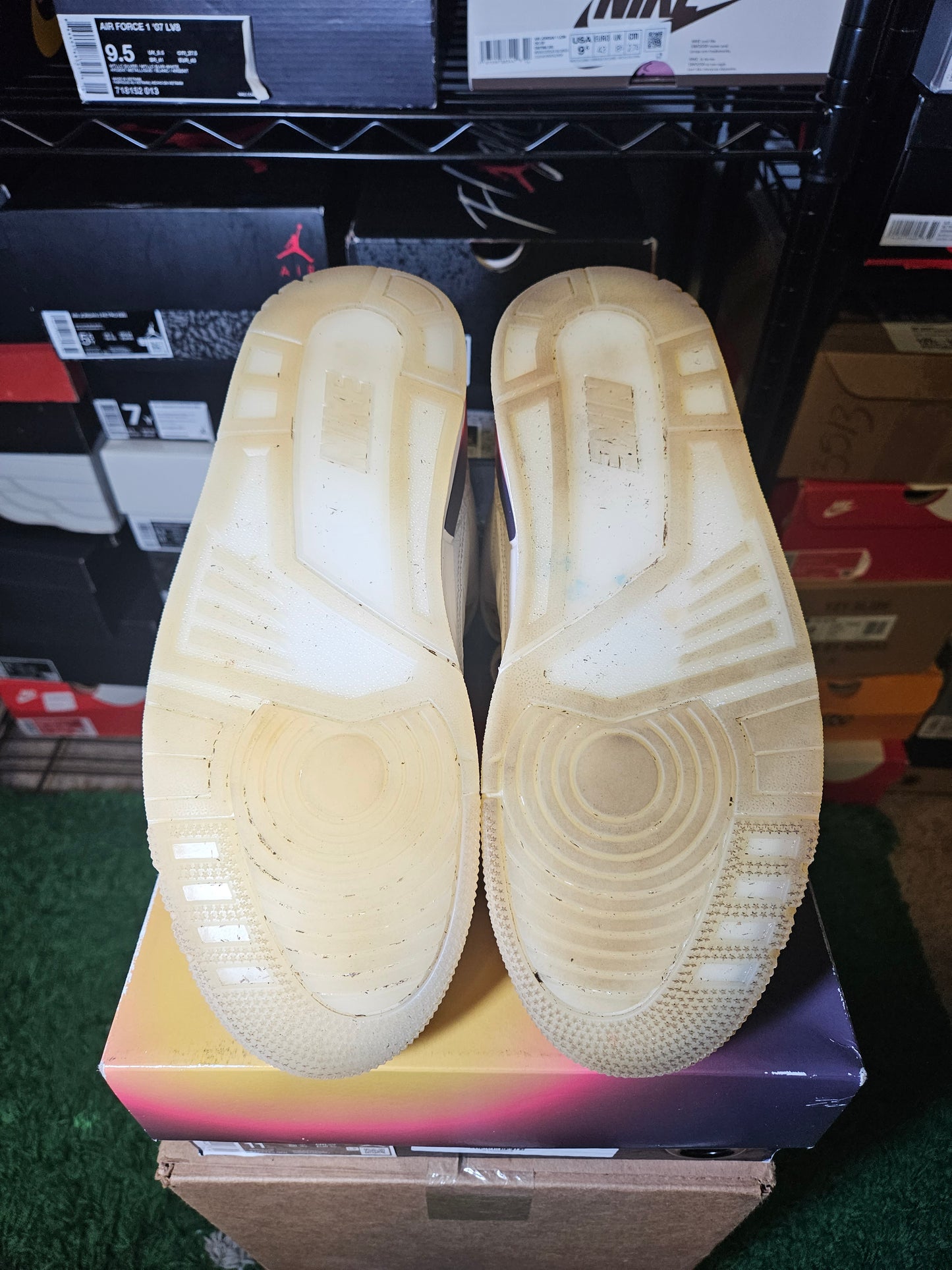 Size 11 - AJ 3 Retro x J. Balvin Mid Medellin Sunset