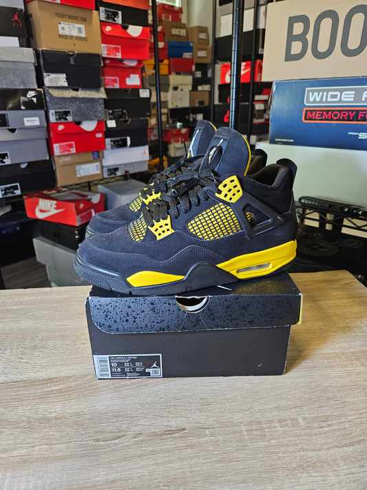 Size 10 - AJ 4 Retro Mid Thunder