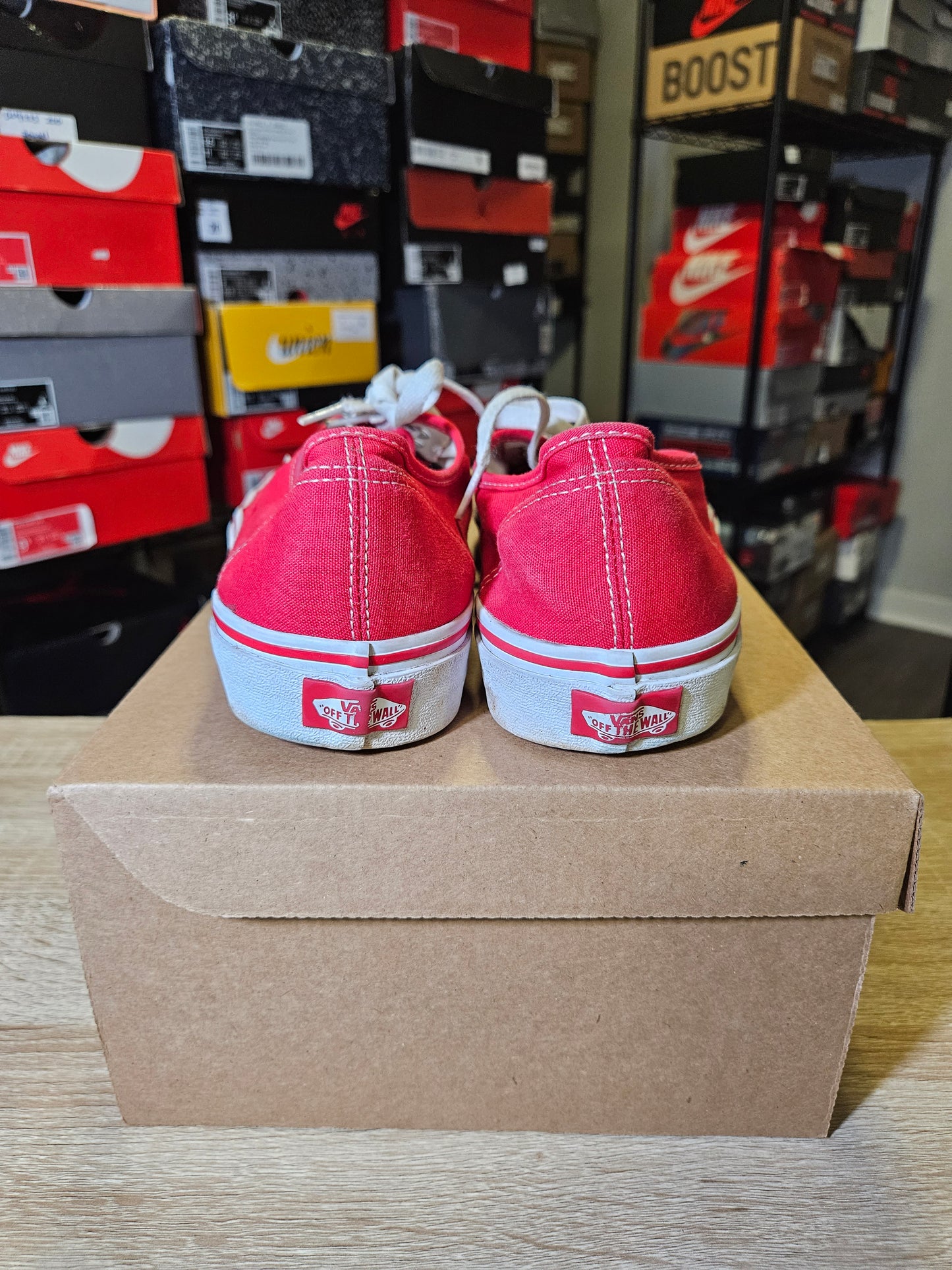 Size 10 - VANS Red