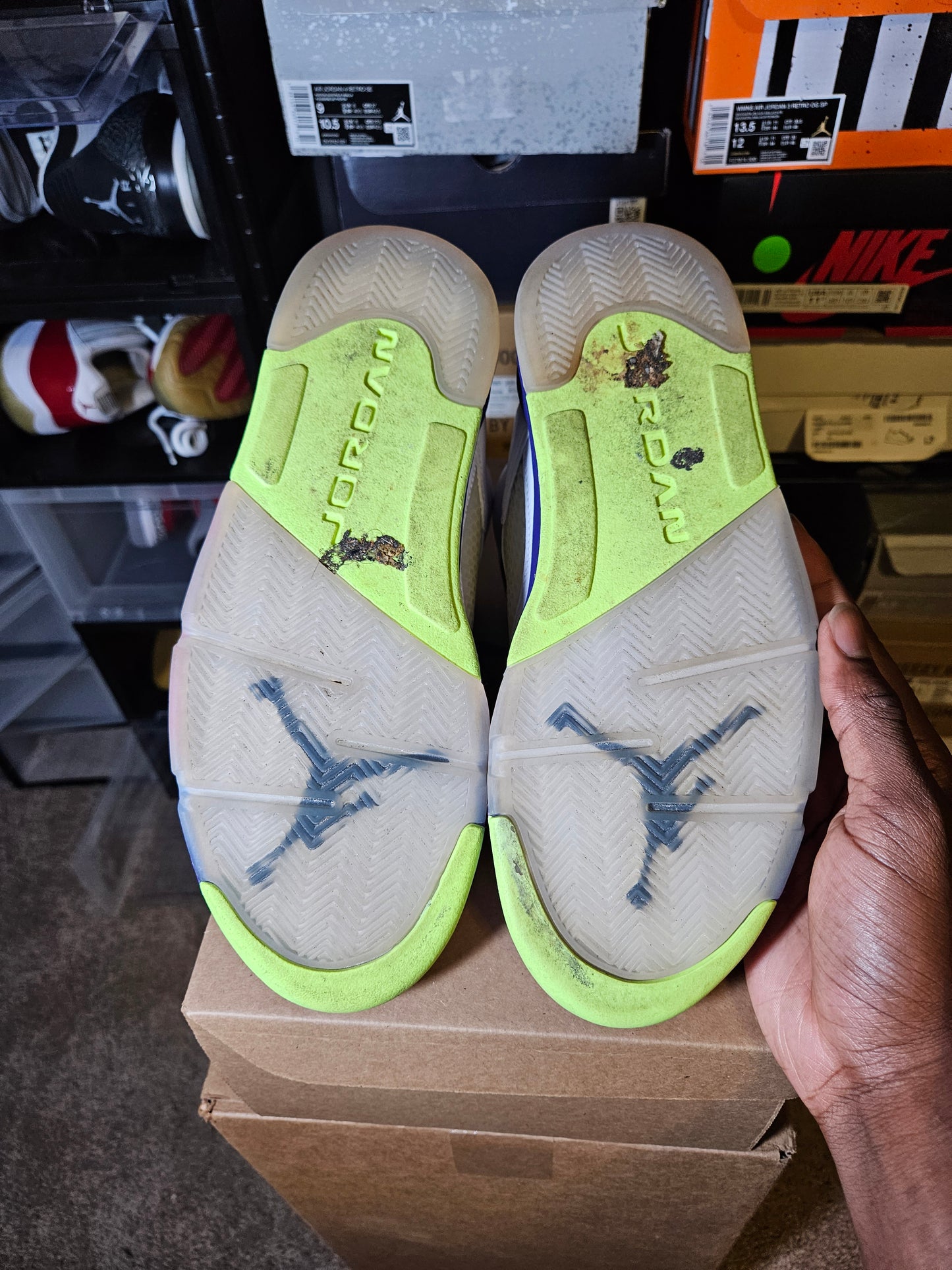 Size 9 - AJ 5 Retro Alternate Bel-Air 2020