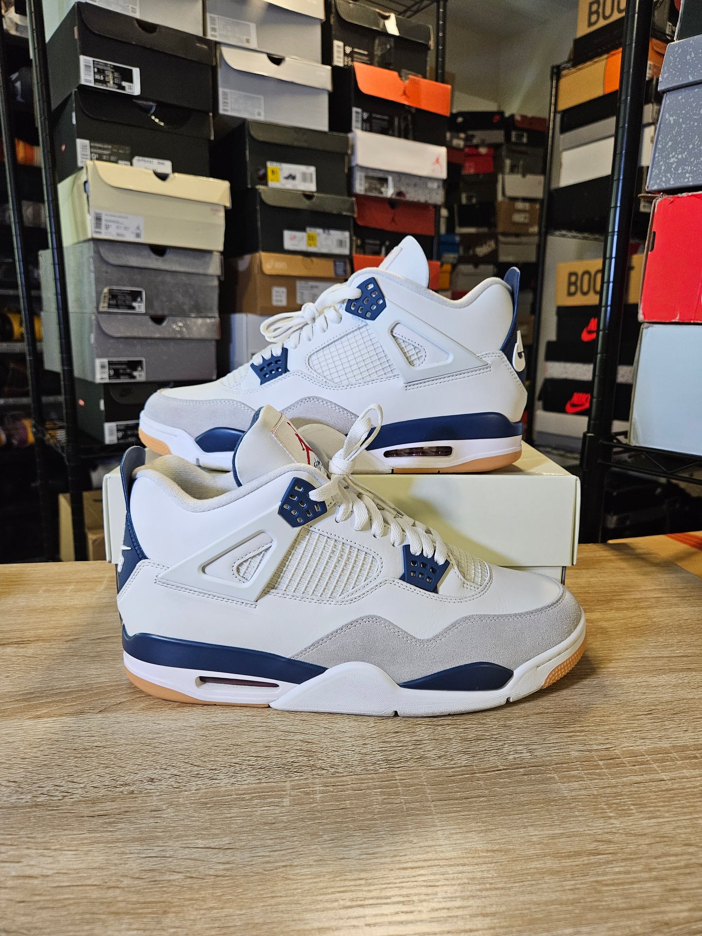 Size 13 - SB x Air Jordan 4 Retro SP Navy $210