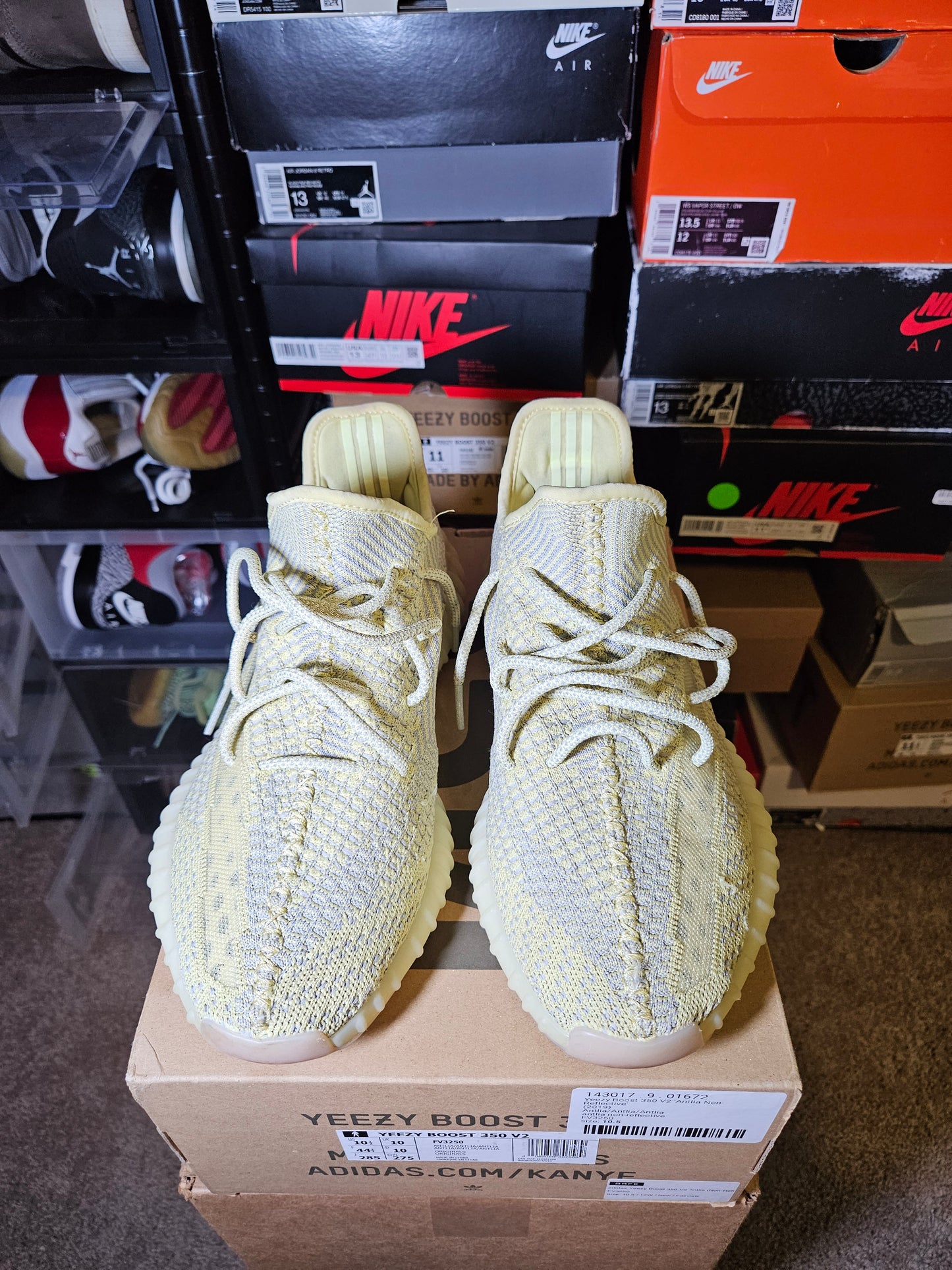 Size 10.5 - YZY Boost 350 V2 Antlia Non-Reflective