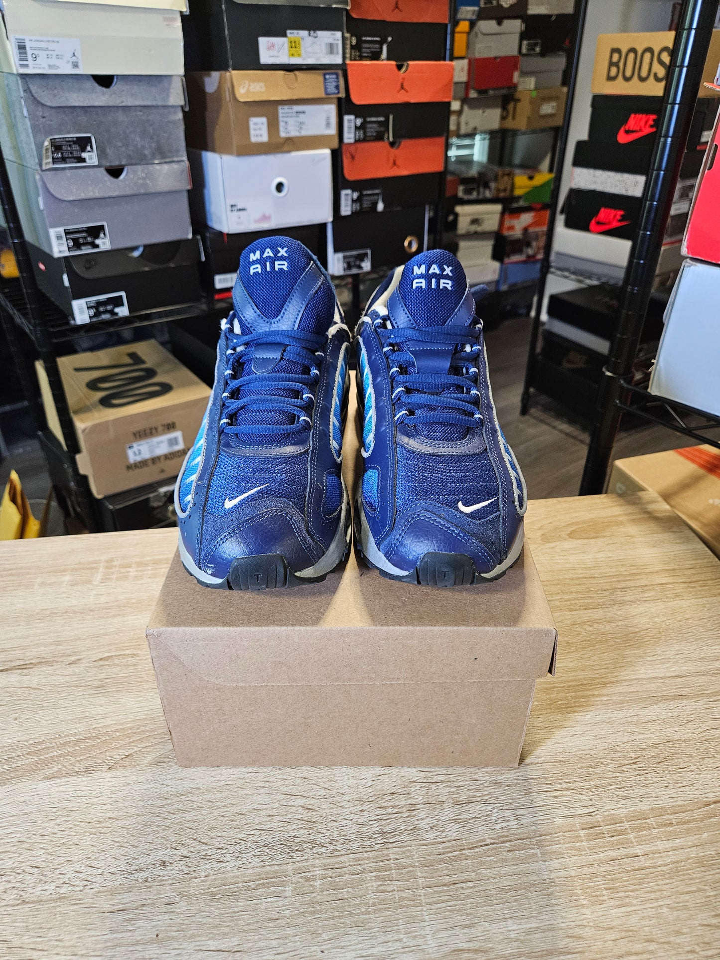 Size 11 - Air Max Tailwind 4 Blue Void Metallic Silver