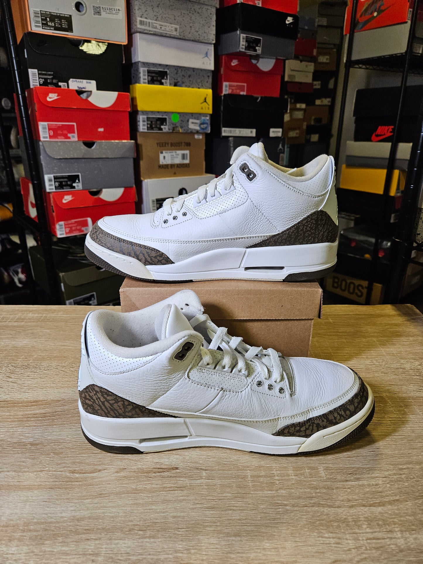 Size 10.5 - AJ 3 Retro 2018 Mocha