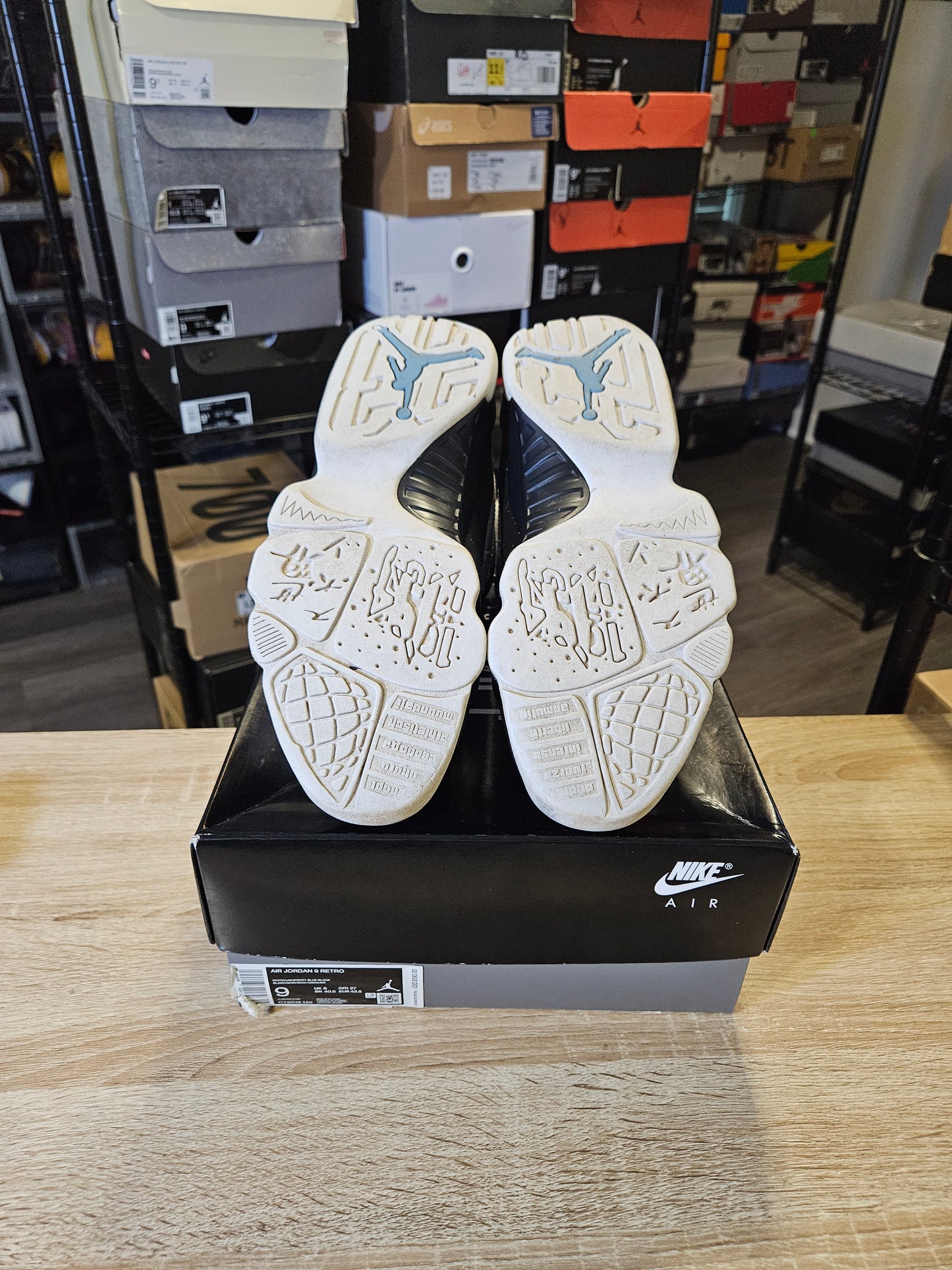 Size 9 - AJ 9 Retro University Blue 2020