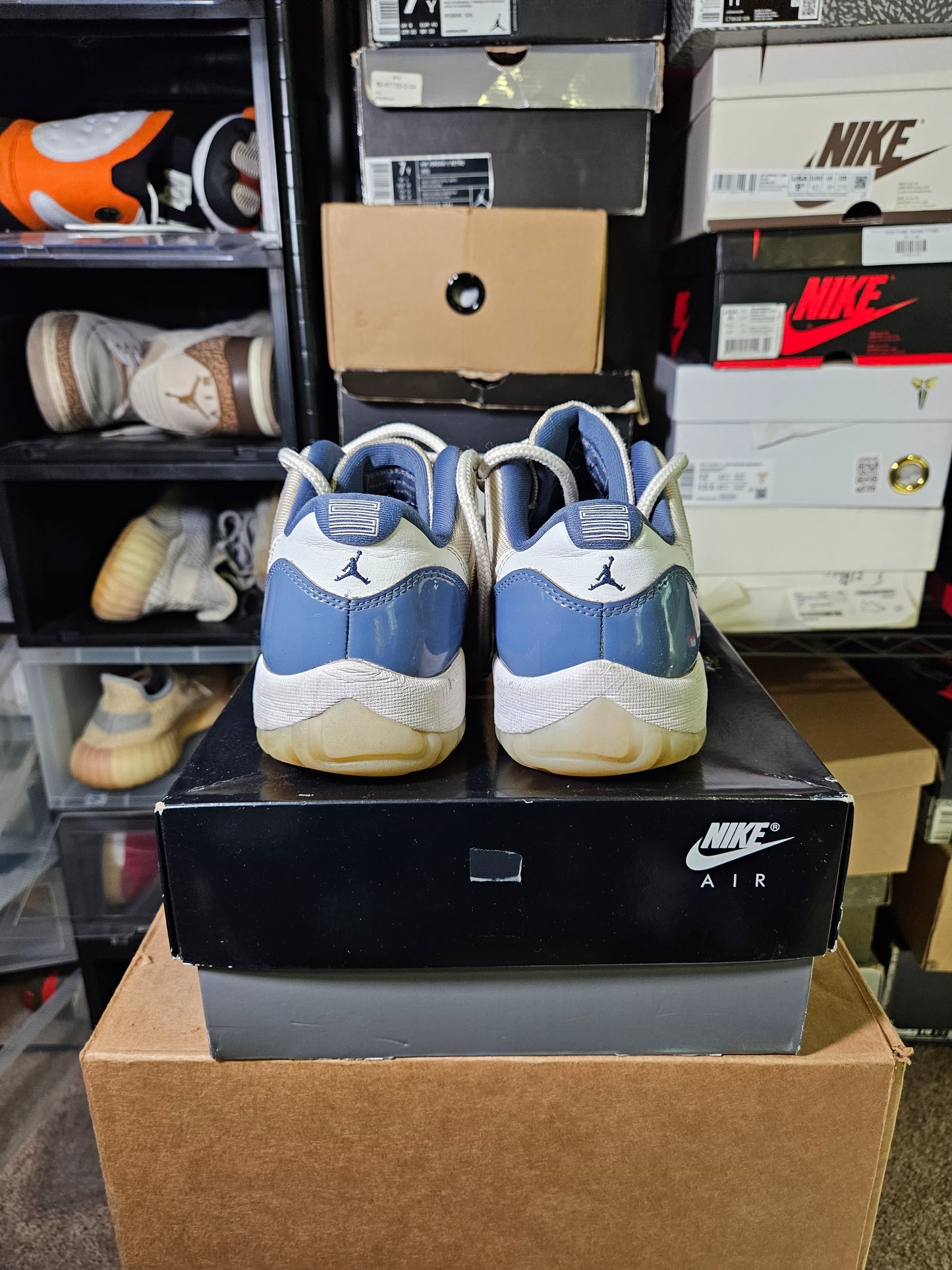 Size 8 - AJ 11 Retro Low Diffused Blue