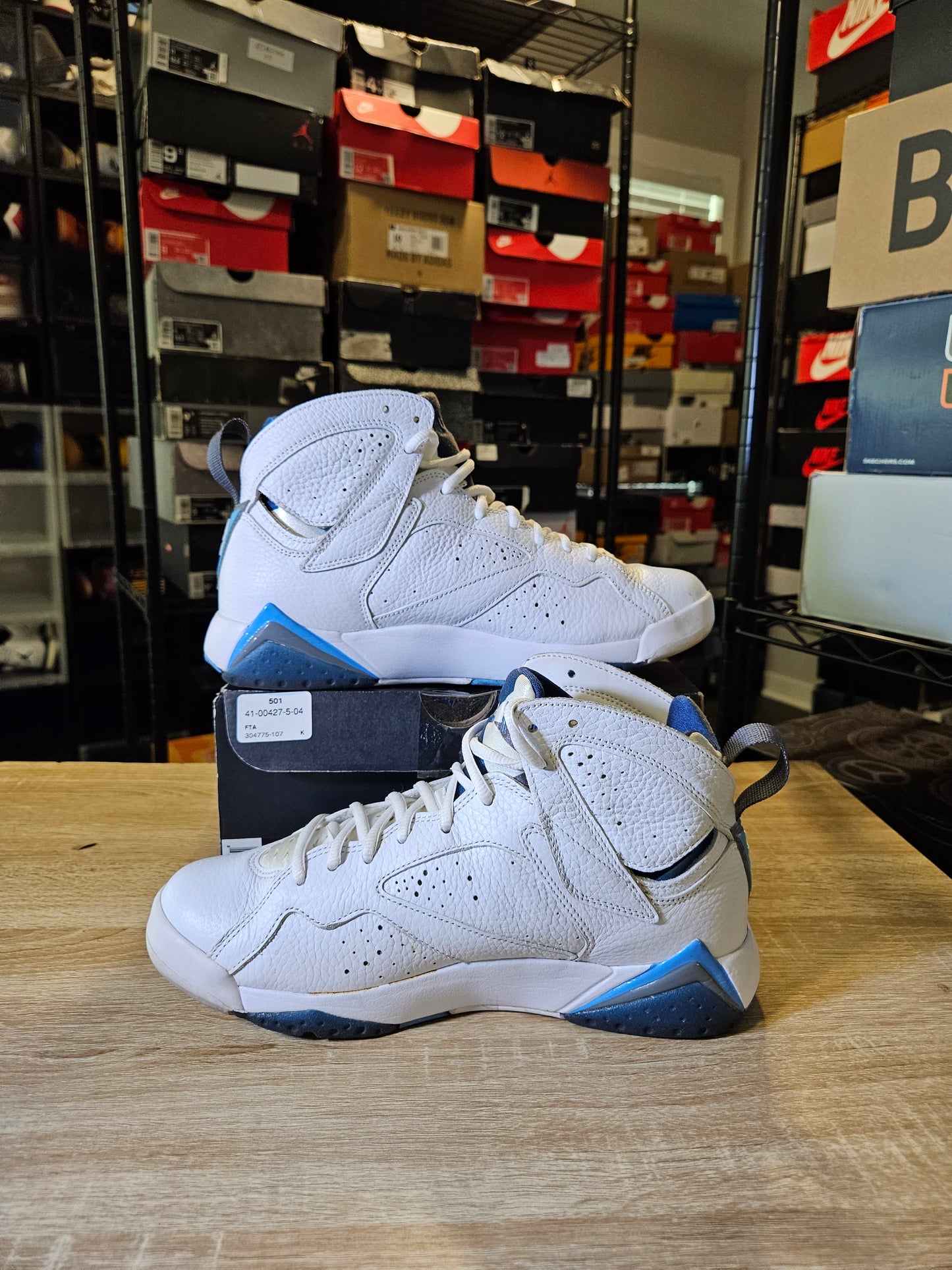Size 8.5 - AJ 7 Retro 2015 French Blue