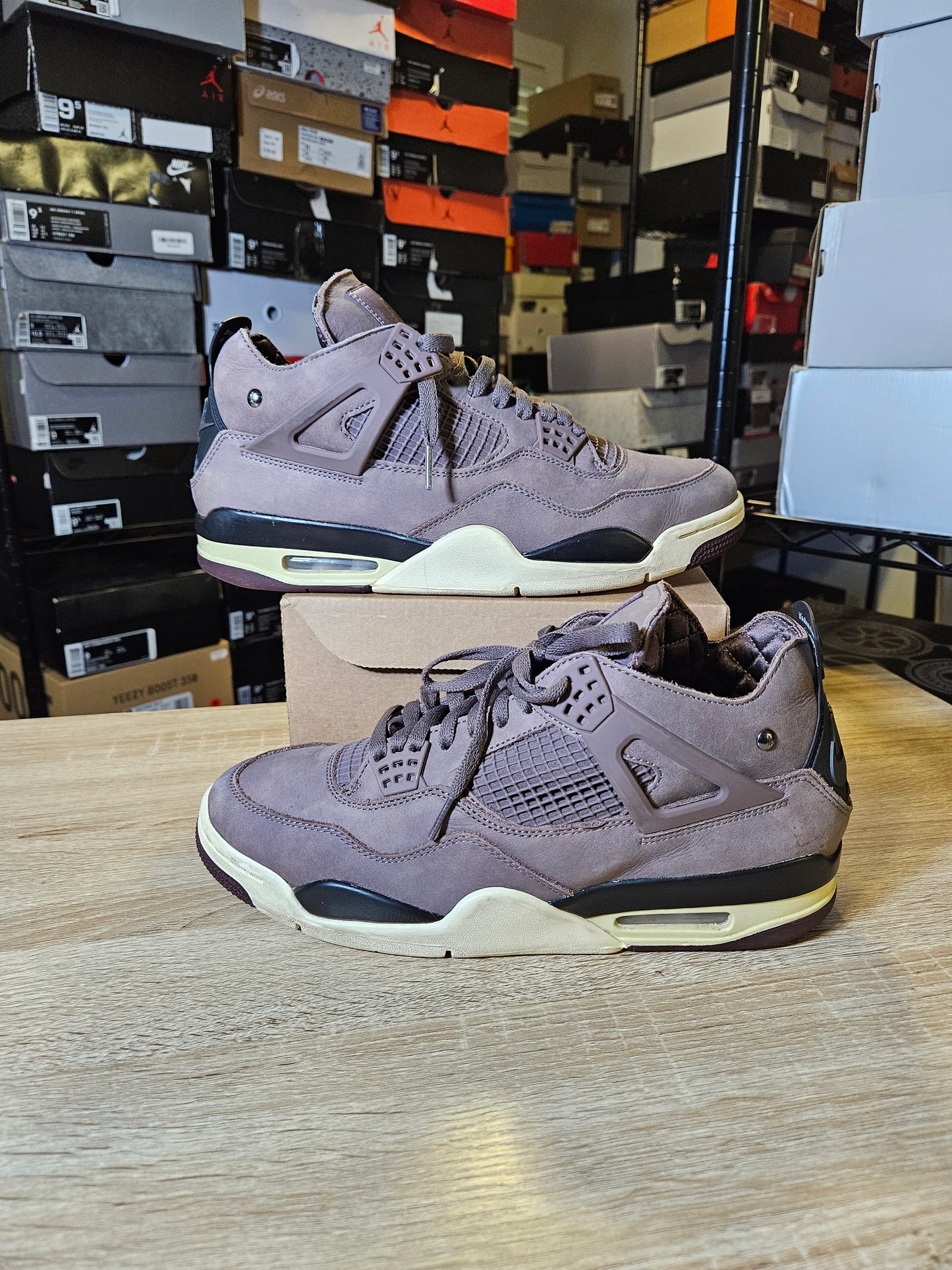Size 11 - Jordan 4 Retro x A Ma Maniere Mid Violet Ore