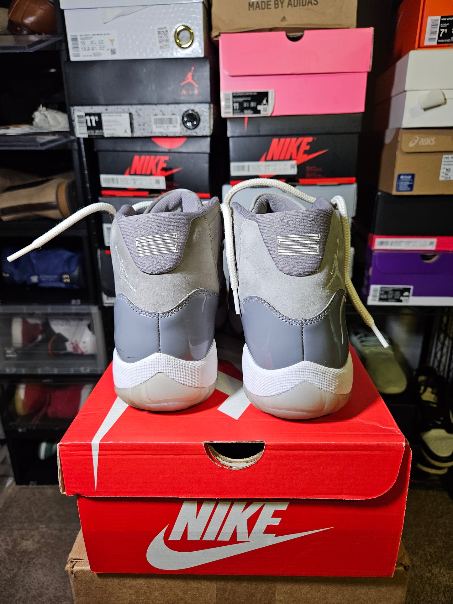 Size 9.5 - AJ 11 Retro High Cool Grey