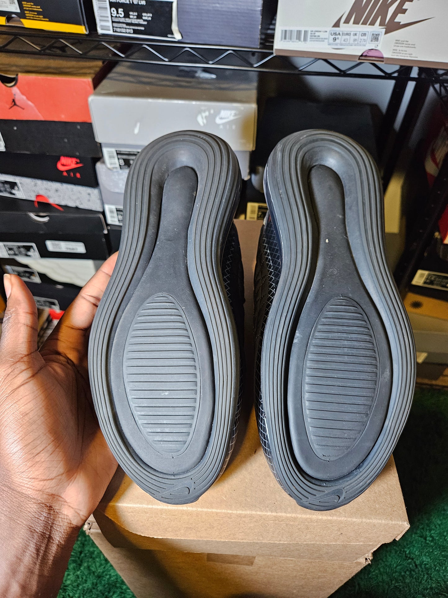Size 9 - Air Max 720-818 Black