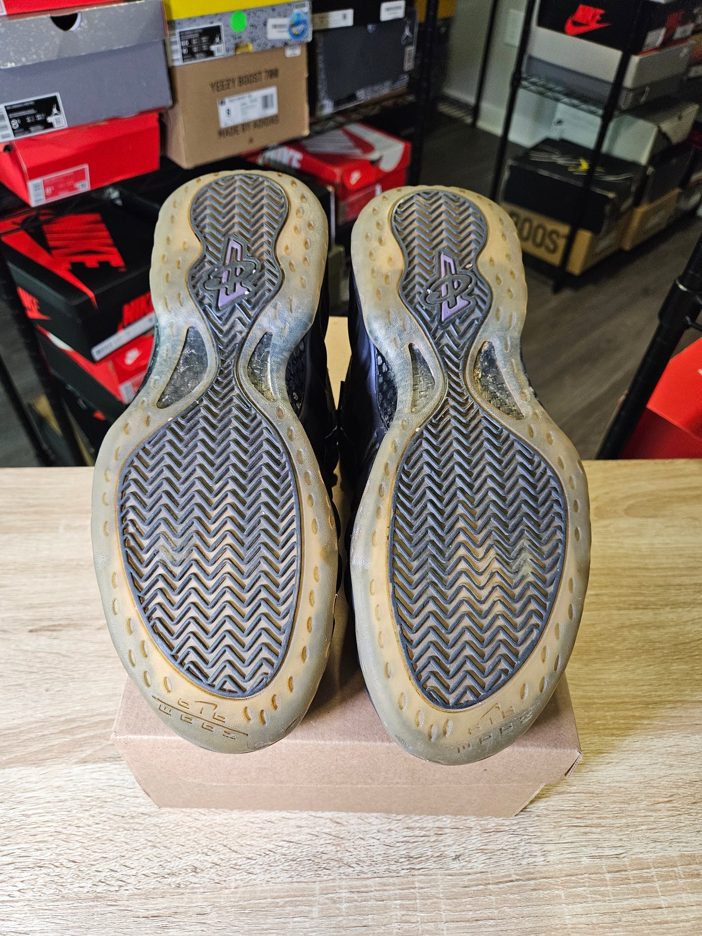 Size 11 - Air Foamposite One 2017 Eggplant