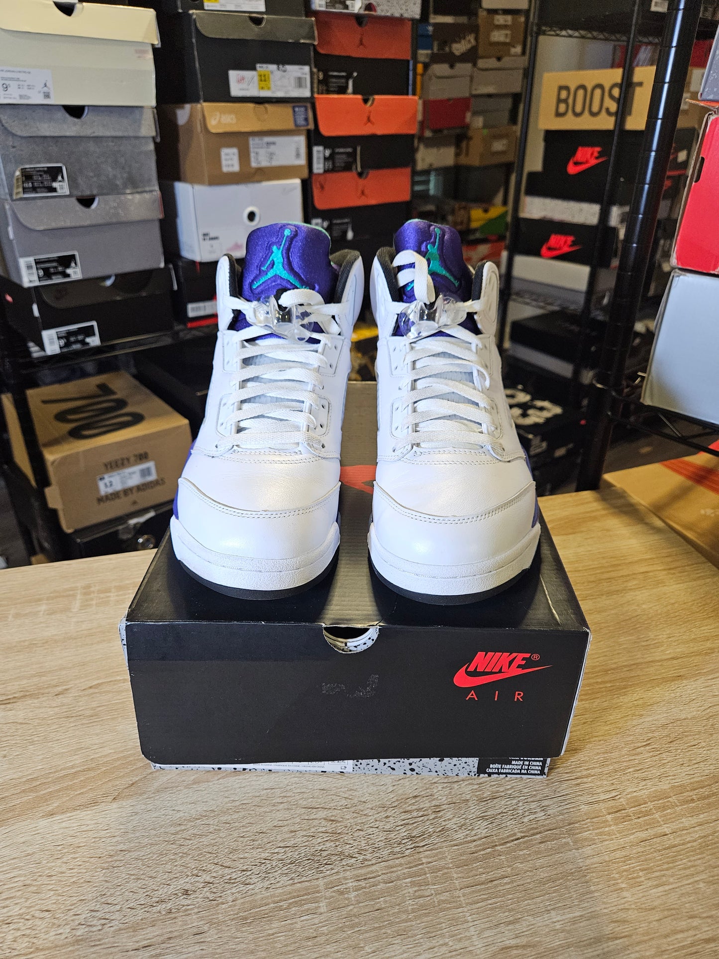 Size 10 - AJ 5 Retro 2025 Grape