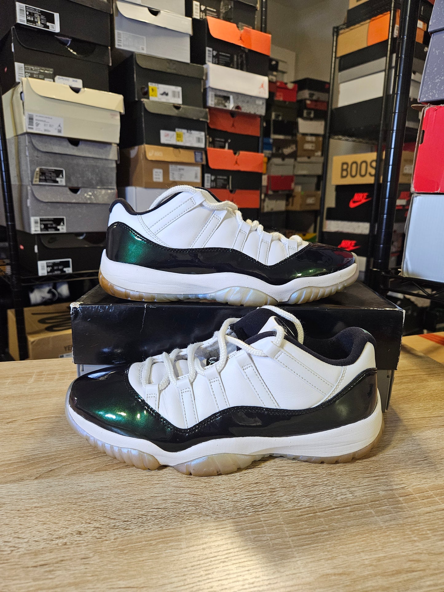 Size 10.5 - AJ 11 Retro Low Emerald