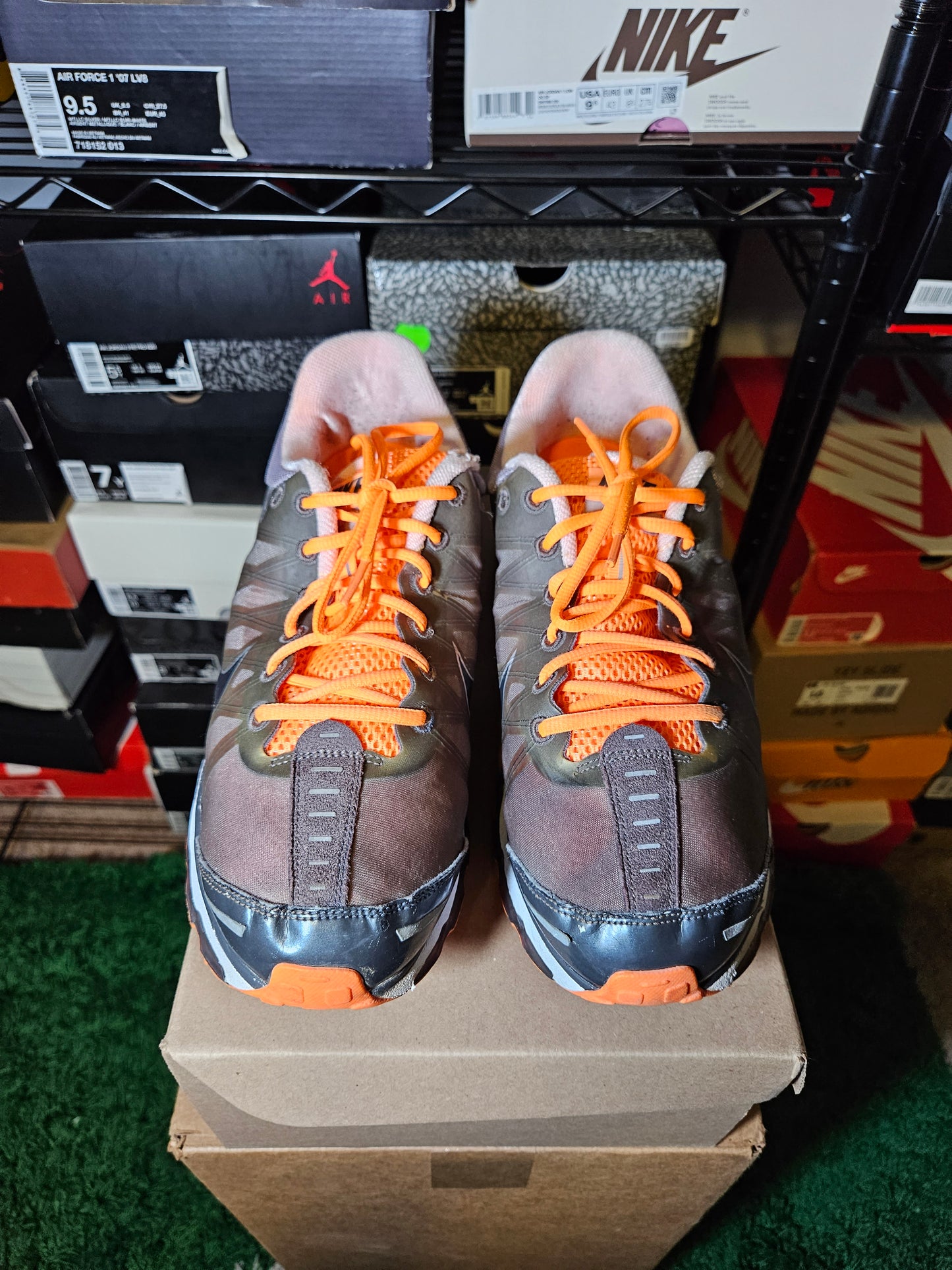 Size 12 - Air Max+ 2009 Black Orange