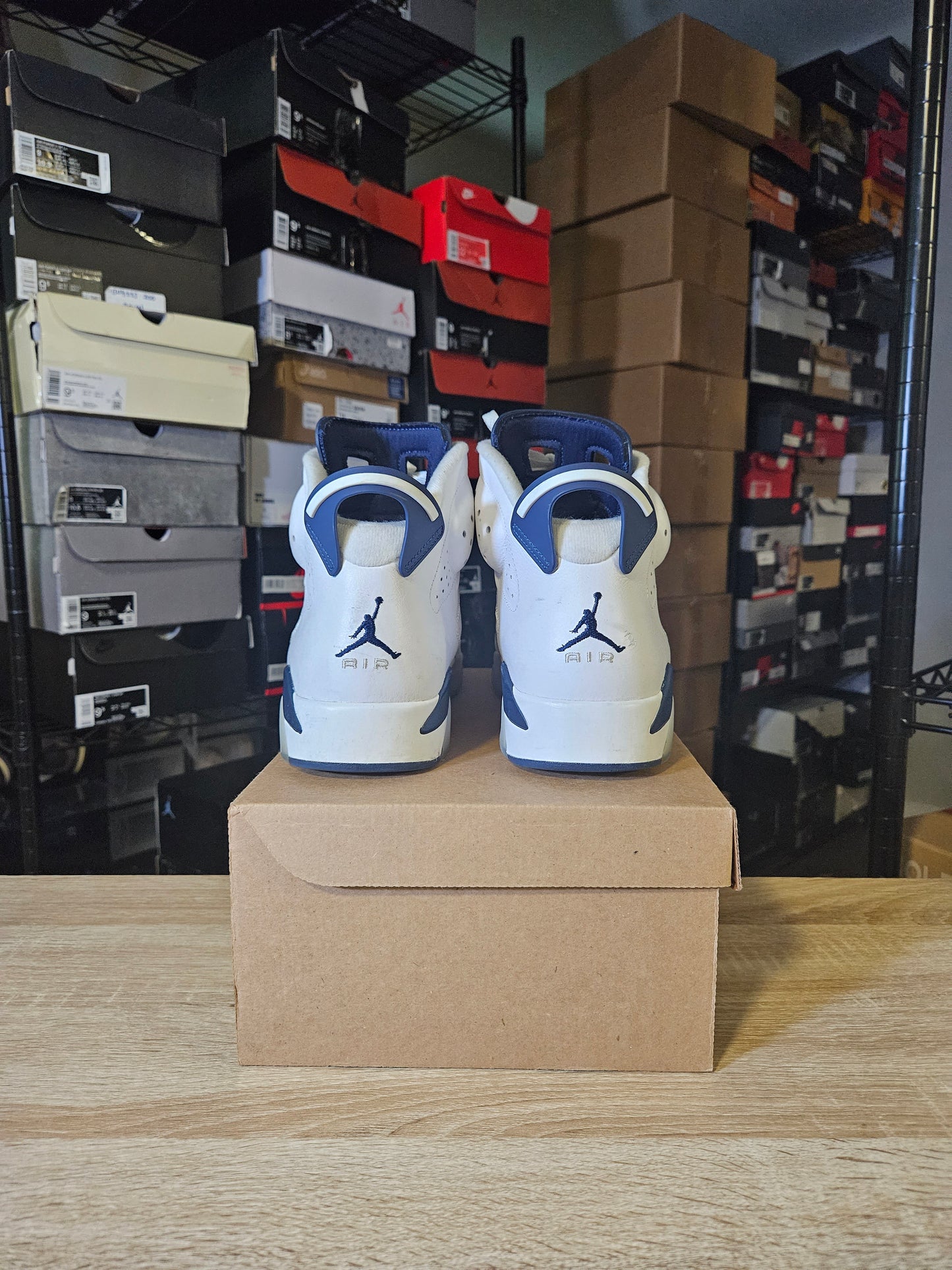 Size 12 - AJ 6 Retro Midnight Navy