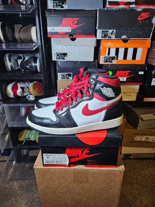 Size 9.5 - AJ 1 Retro High OG Gym Red 2019