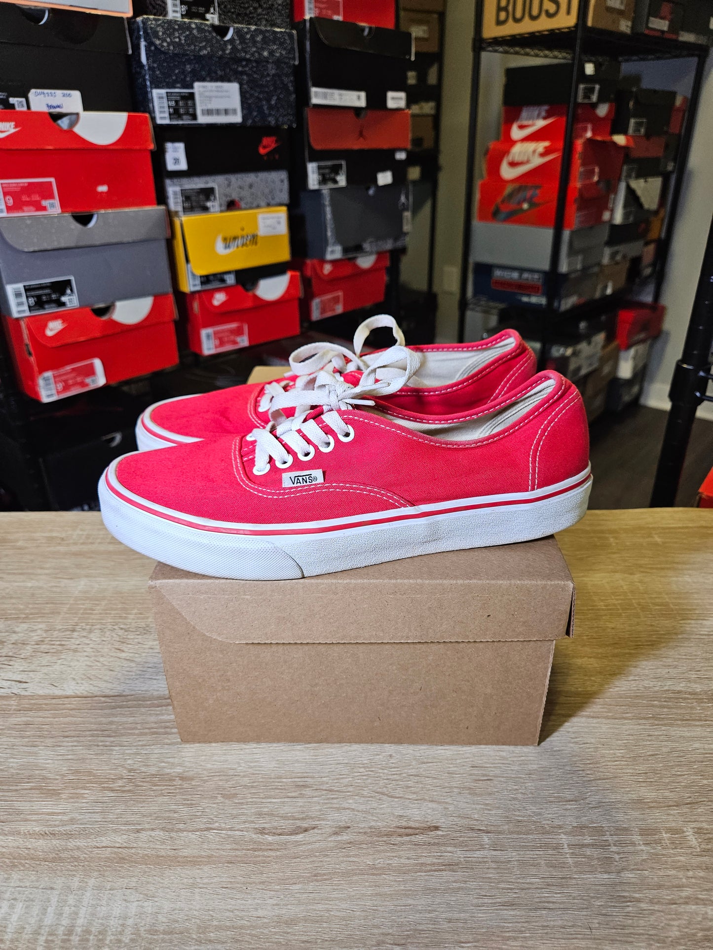 Size 10 - VANS Red