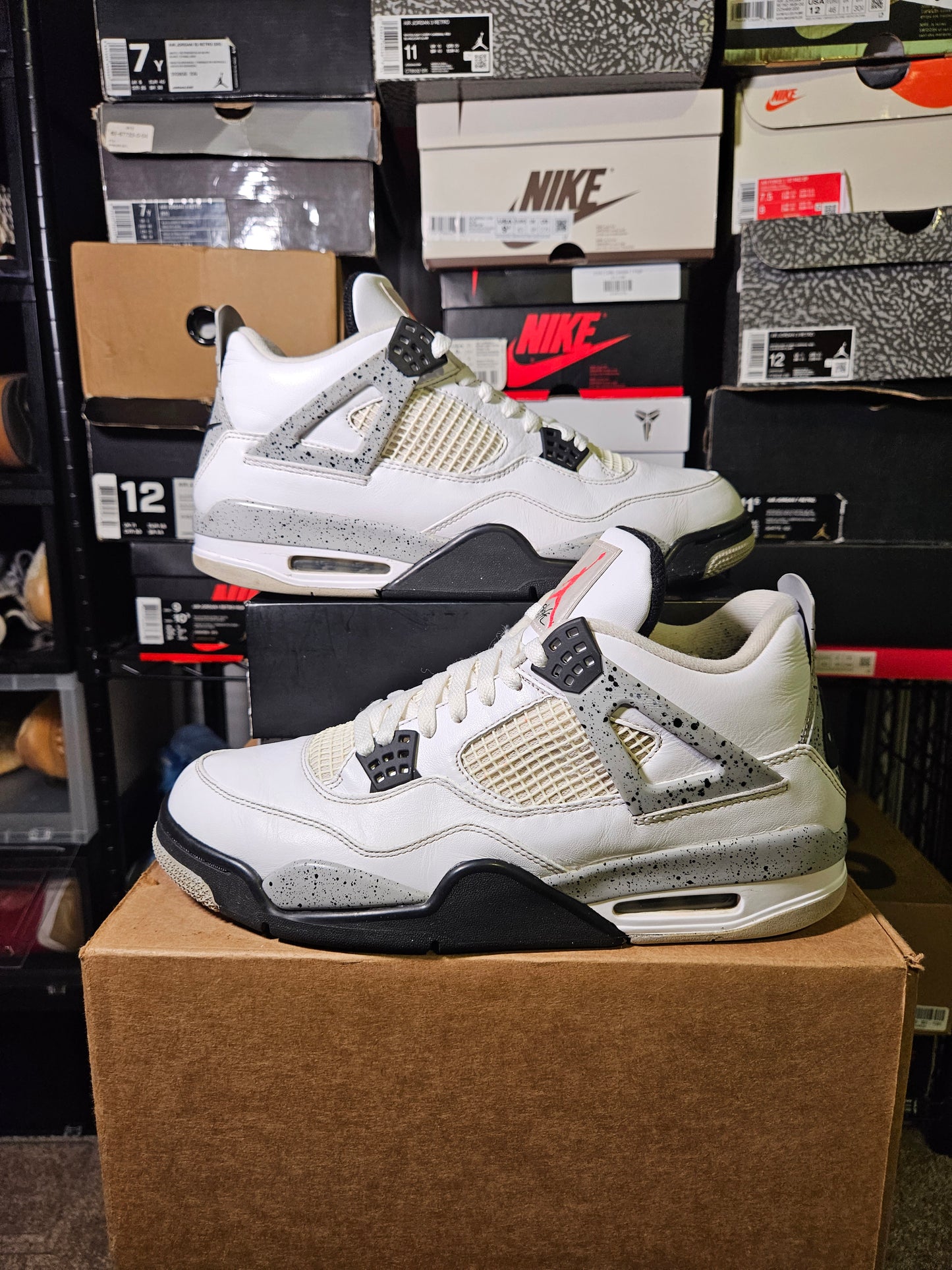 Size 12 - AJ 4 Retro Cement 2012