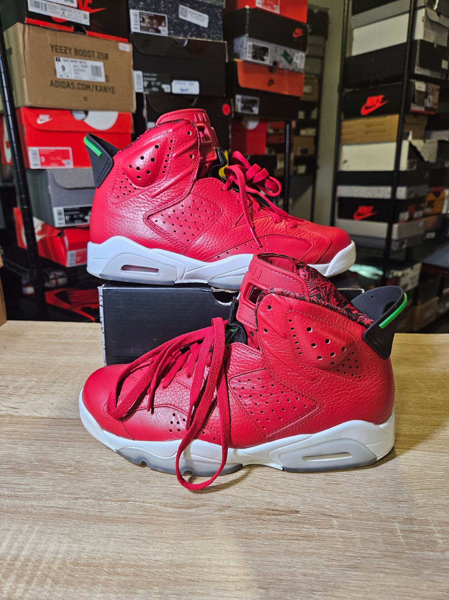 Size 8 - AJ 6 Spizike History of Jordan