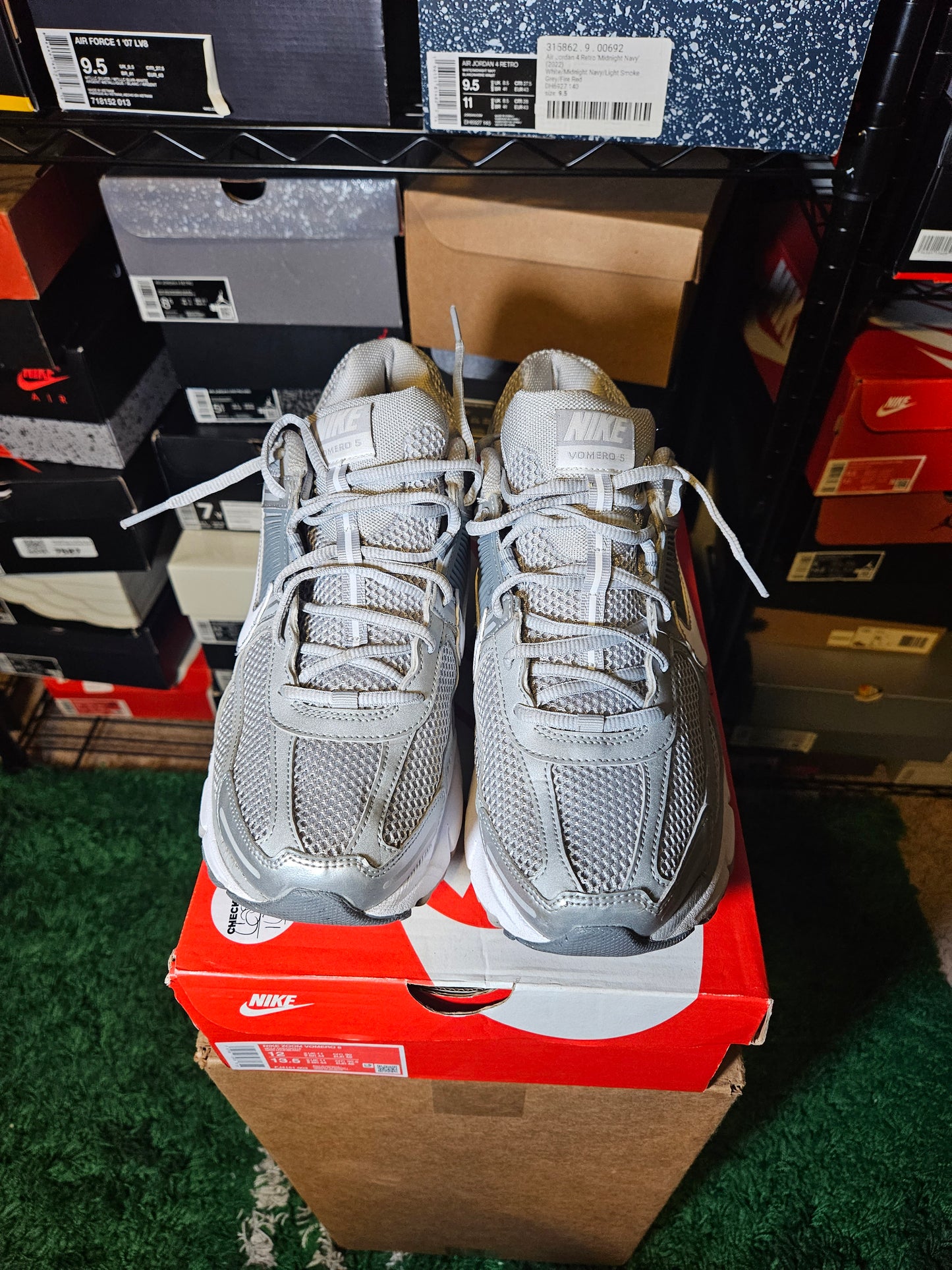 Size 12 - Air Zoom Vomero 5 Cool Grey