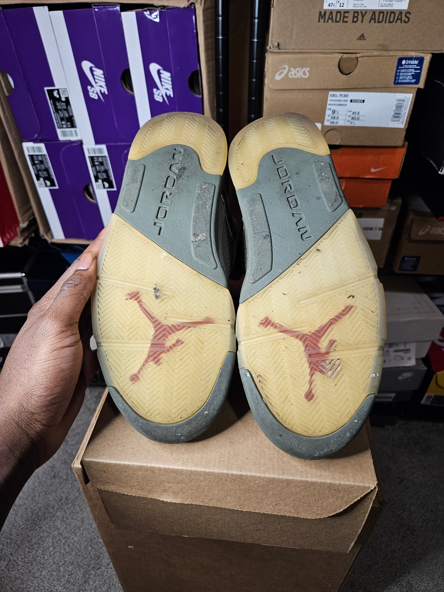 Size 10 - AJ 5 Retro 2024 Olive