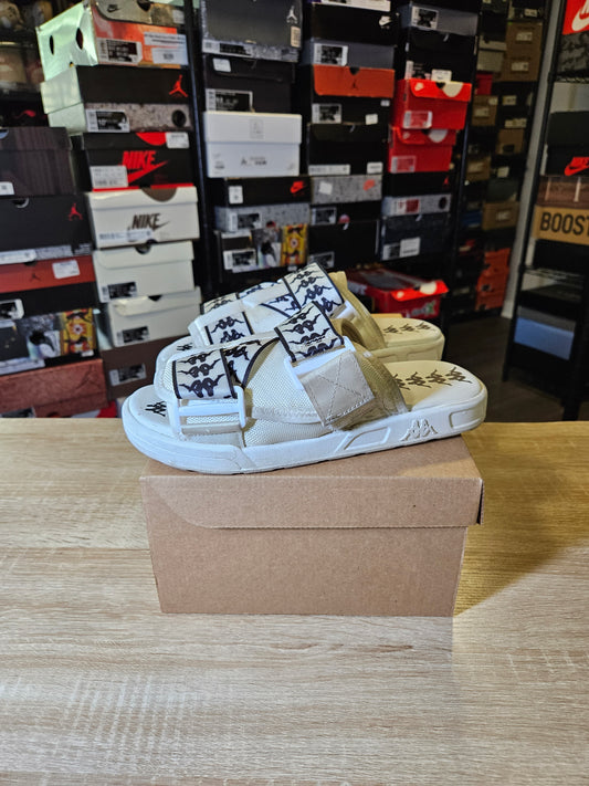 Size 7 - Kappa White slides