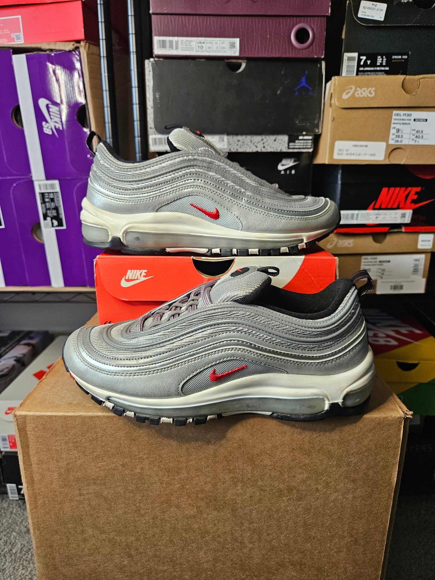 Size 7 - Nike Air Max 97 QS Silver Bullet