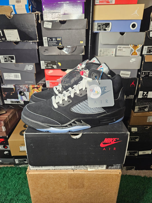 Size 10.5 - AJ5 Black Metallic