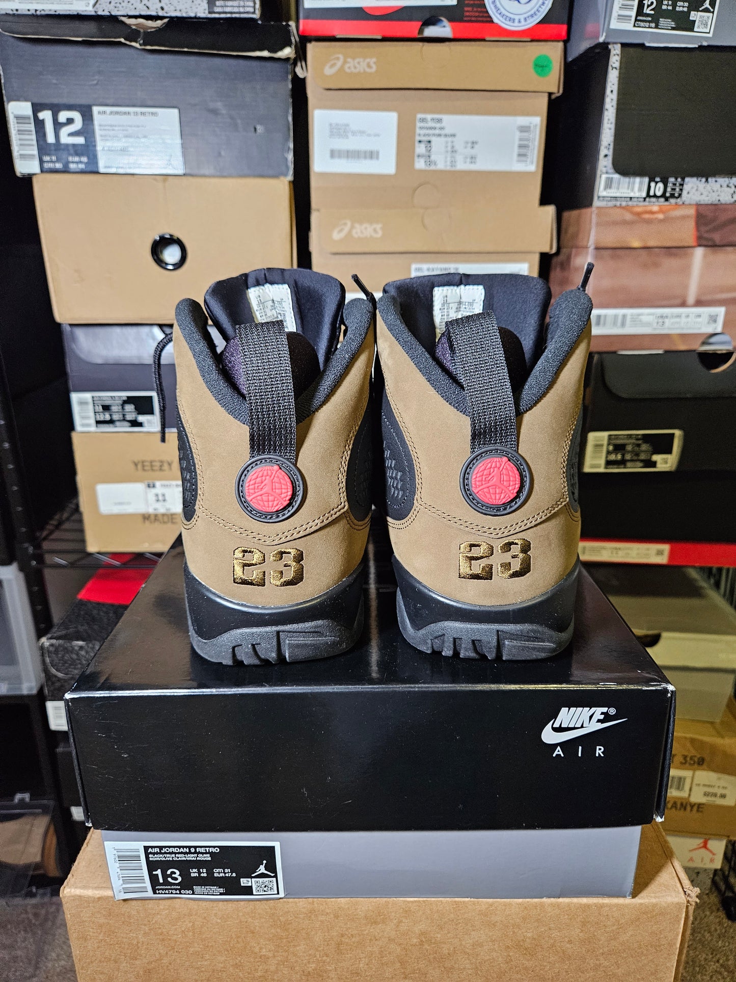 Size 13 - AJ 9 olive